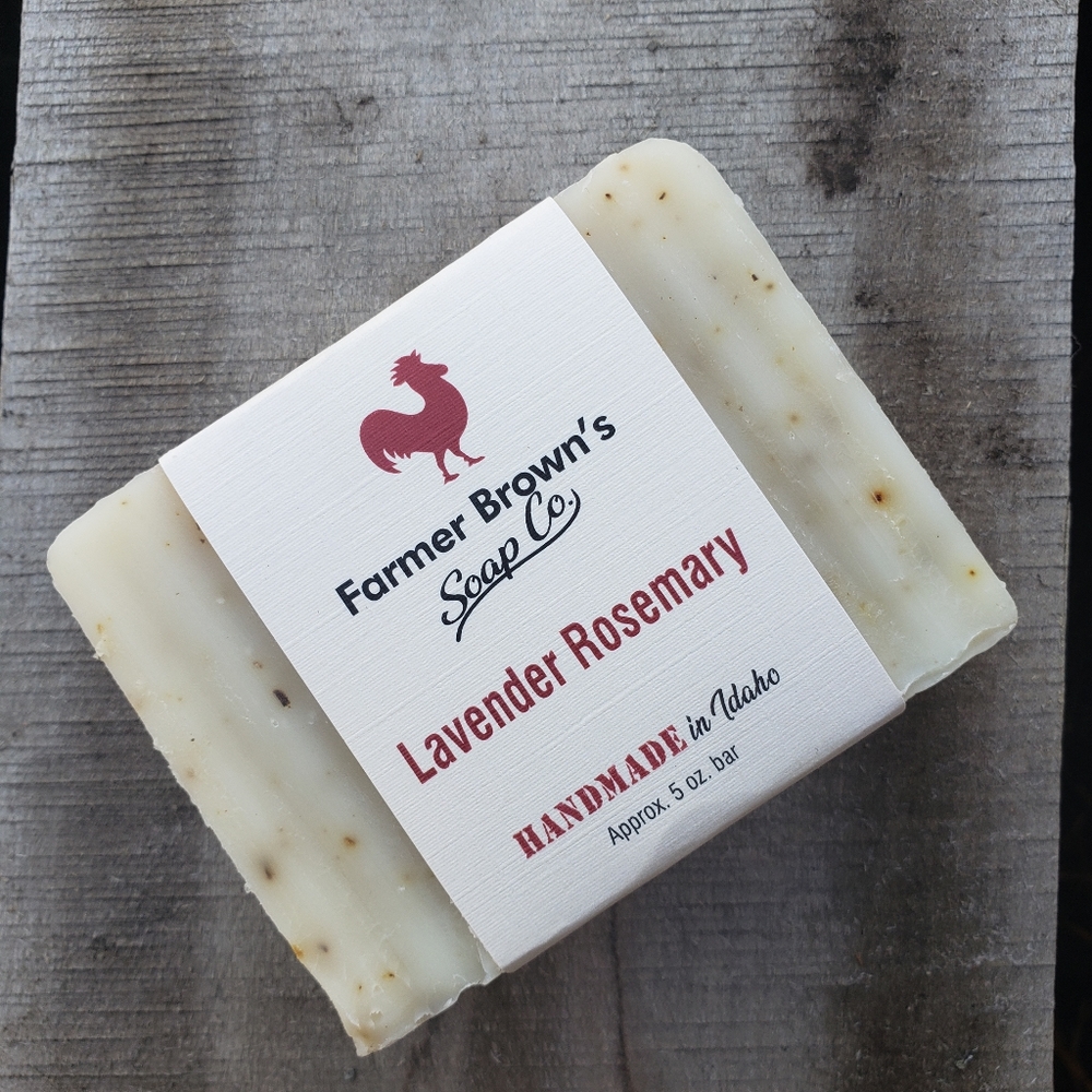 LAVENDER ROSEMARY- HANDCRAFTED SOAP